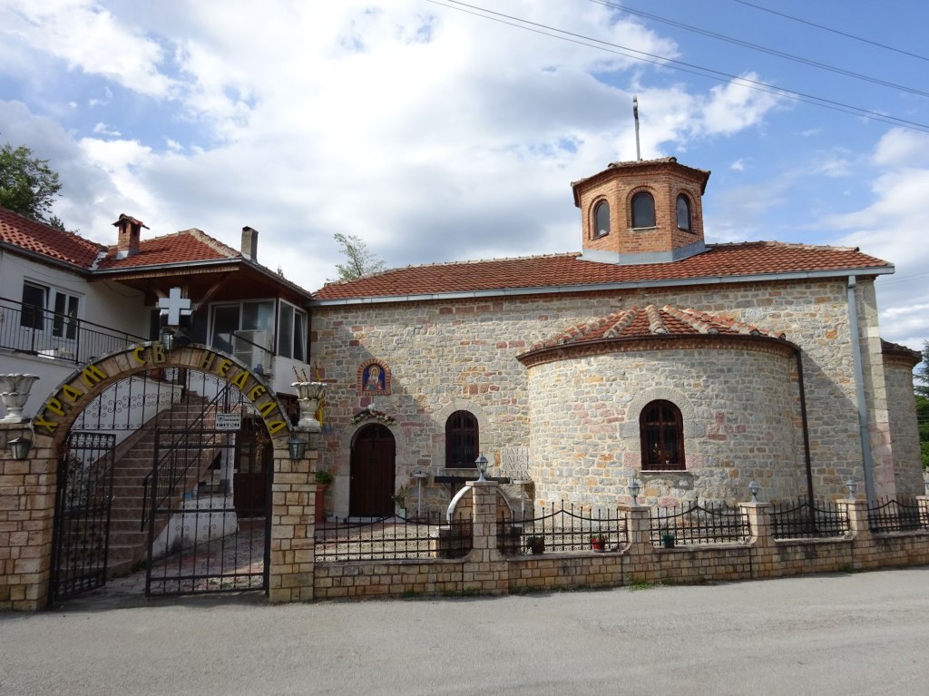 Church of St Nedela in Dolno Lakocherej in Macedonia